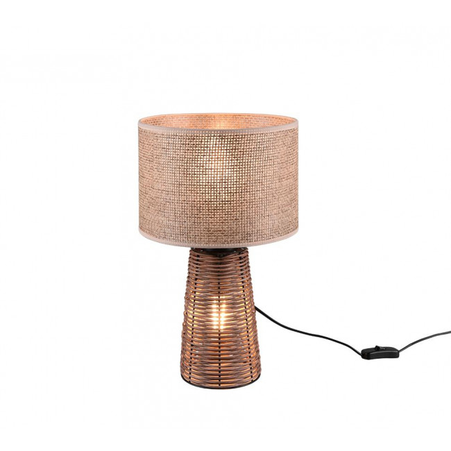Πορτατίφ E27 Καφέ Strraw R50972026 RL LIGHTING