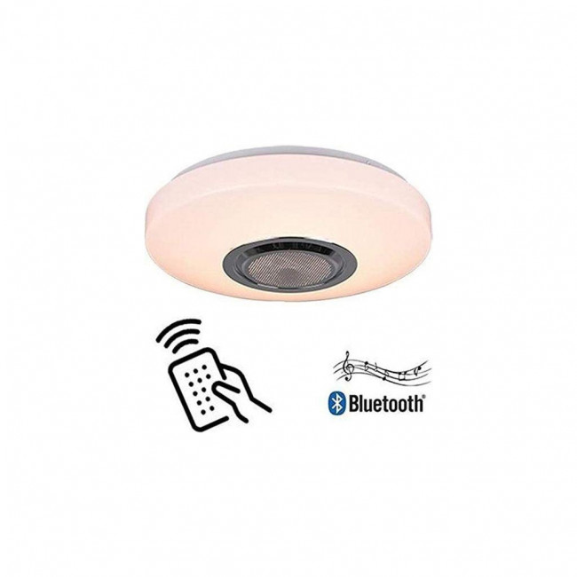 Πλαφονιέρα LED 10W RGB Και 3000k Με Bluetooth Λευκό Maia RL LIGHTING