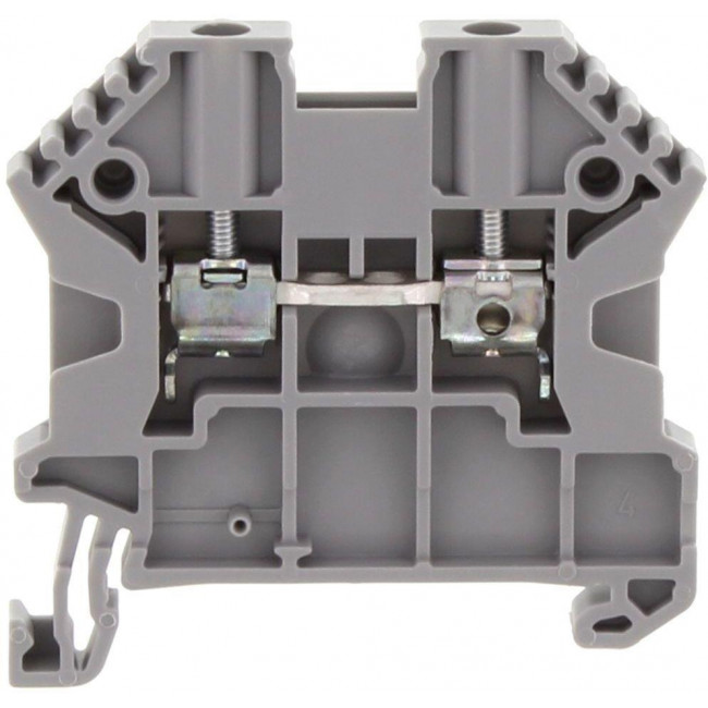 Κλέμμα Ράγας 2.5mm² Γκρί SRK 2,5/2AGR CONTACLIP