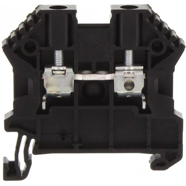 Κλέμμα Ράγας 4mm² Μαύρο SRK 4/2ABK CONTACLIP