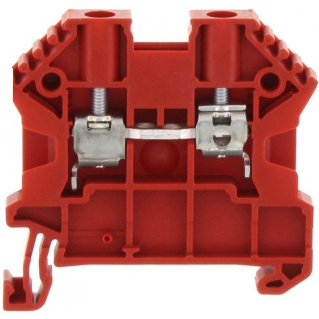Κλέμμα Ράγας 4mm² Κόκκινο SRK 4/2ARD CONTACLIP