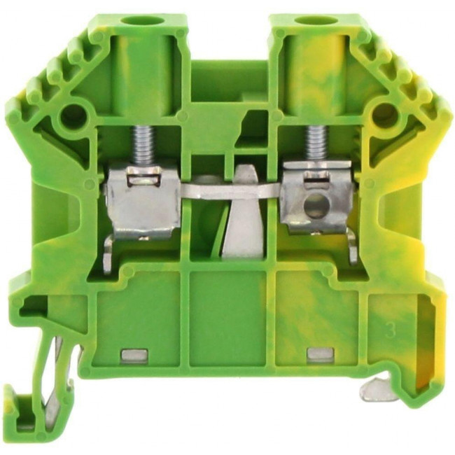 Κλέμμα Ράγας 4mm² Πράσινο/Κίτρινο SSL 4/2AGNYE CONTACLIP