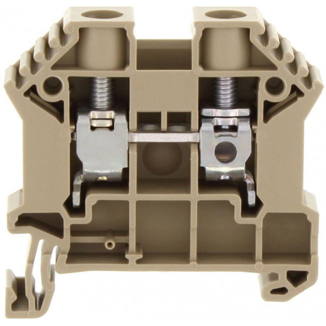 Κλέμμα Ράγας 10mm² Μπεζ SRK 10/2ABG CONTACLIP