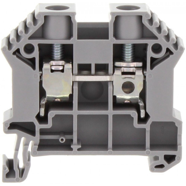 Κλέμμα Ράγας 10mm² Γκρι SRK 10/2AGR CONTACLIP