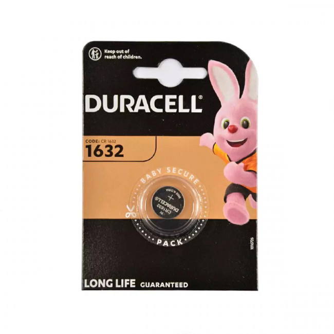 Μπαταρία Λιθίου Coin CR1632 (Blister 1τμχ) DURACELL