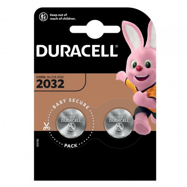 Μπαταρία Λιθίου Coin CR2032 (Blister 2τμχ) DURACELL
