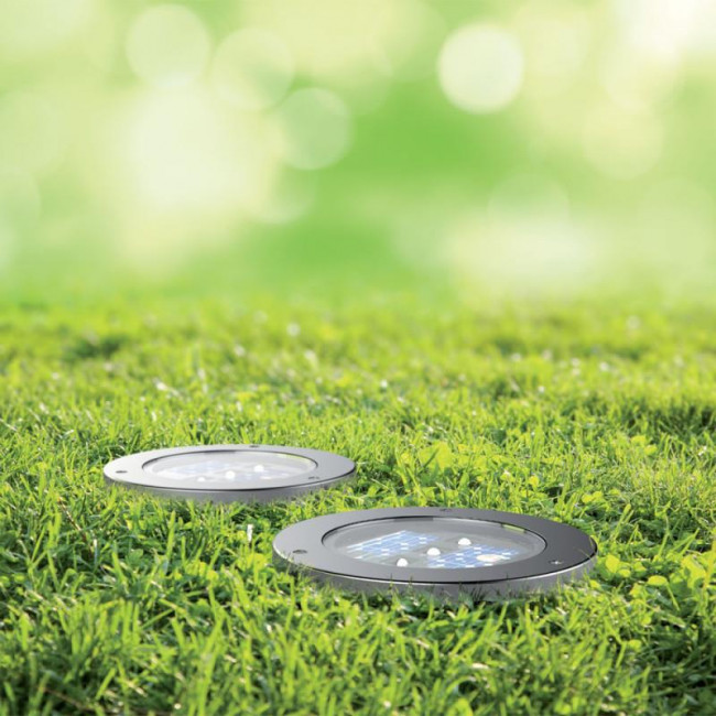 Ηλιακό Φωτιστικό LED 6500Κ Inox (Σετ 2τεμ.) 429748 XANLITE