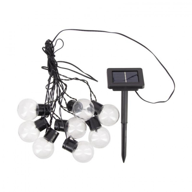 Ηλιακό Φωτιστικό LED RGB+W Μαύρο (Σετ 8τεμ.) 432397 XANLITE