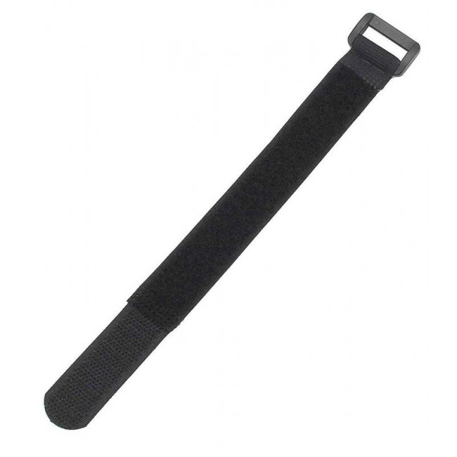 Δεματικά 300x20mm Με Velcro Μαύρο (10τμχ) TIES-025 POWERTECH