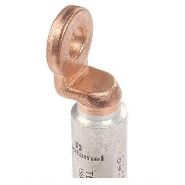 Ακροδέκτης Κως Πρέσσας Διμεταλλικός Β.Τ. 35mm² Με Οπή 12.8mm TBF-35 SOFAMEL