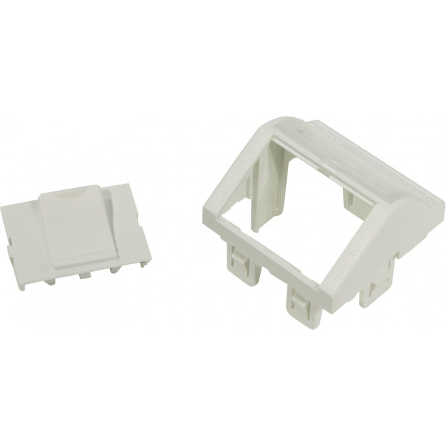 Σετ Πλακίδιο Και Βάση 1 Στοιχείου Snap-In Γωνία Λευκό EU N423.520 AGINODE