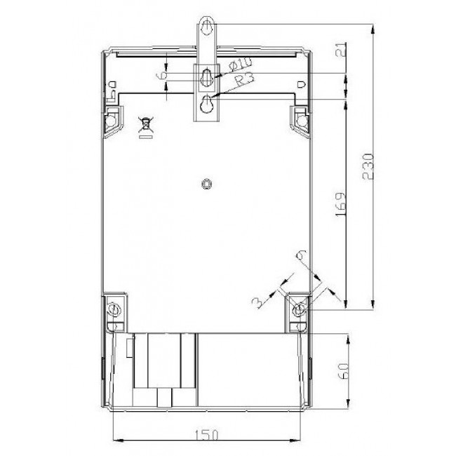Μετρητής Ενέργειας Τριφασικός Για Net Metering Με Modem Επικοινωνίας HXE310 HEXING