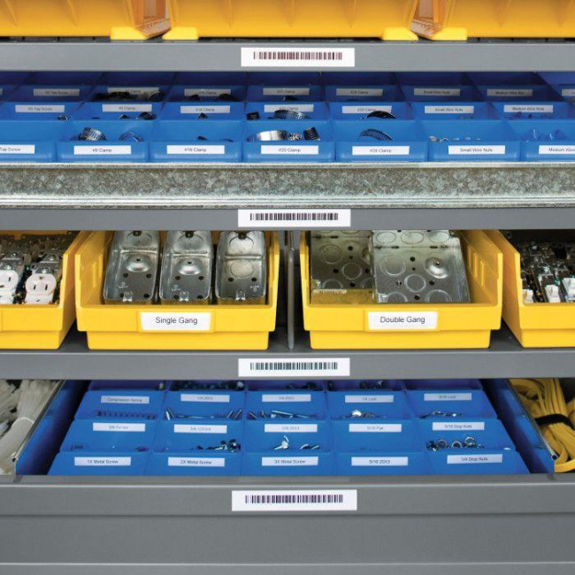 Ταινία Βινυλίου 19mmx5.5m Black on White 18445 DYMO