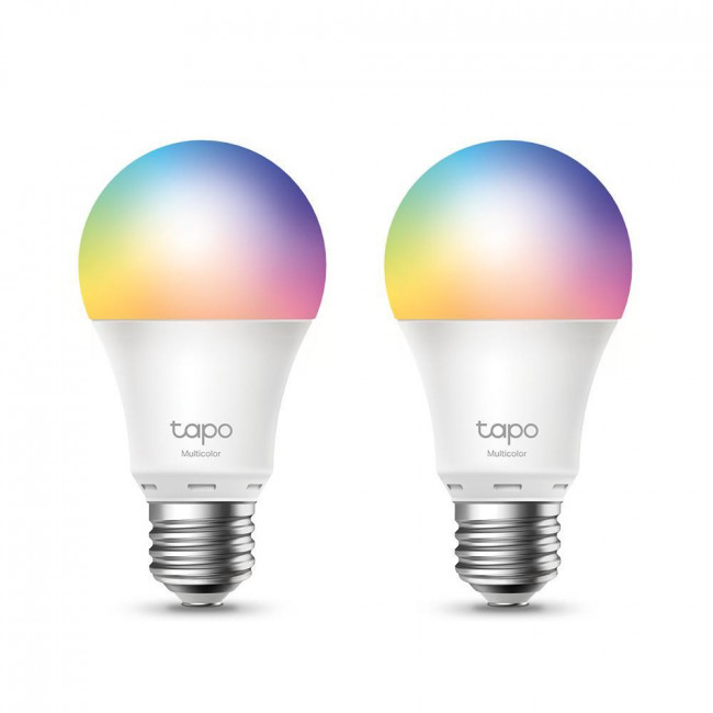 Λάμπα LED Κλασική 9W E27 RGB+Tunable White WiFi (2-pack) TAPO-L530E V3.0 TP-LINK