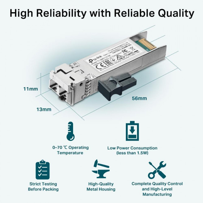 SFP Module 10Gbase MultiMode LC SM5110-SR TP-LINK