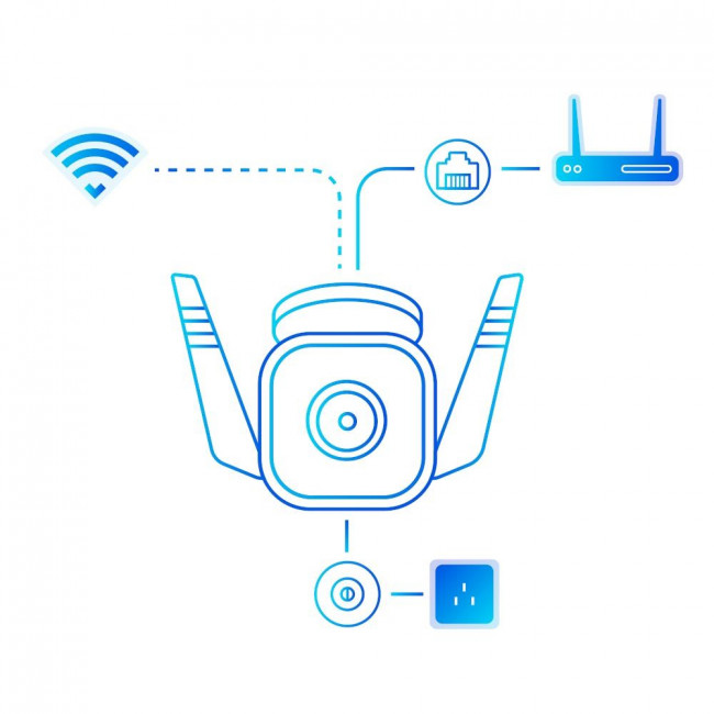 Κάμερα Bullet Wi-Fi 3MP, Με Φακό 3.89mm Tapo C310 V2.2 TP-LINK