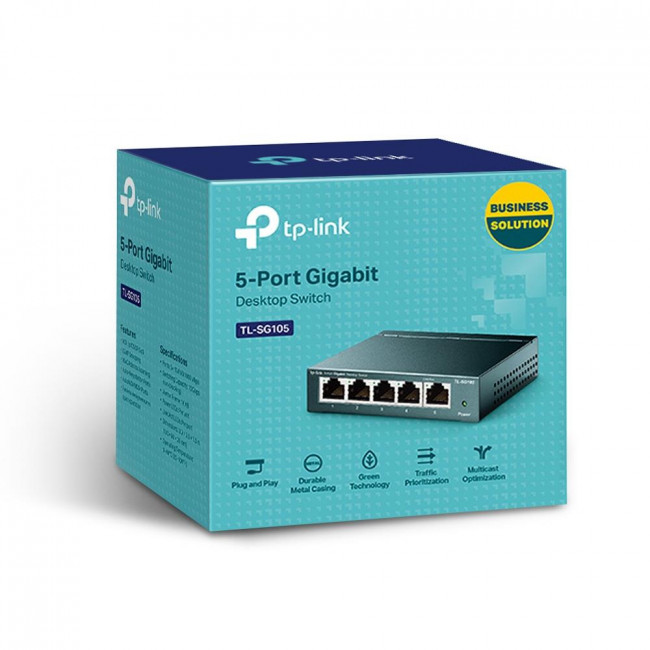 Ethernet Switch 5P 1000Mbps TL-SG105 V6.0 TP-LINK