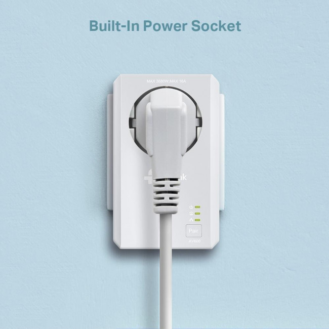 Powerline Extender Starter Kit AV600 Wi-FI TL-WPA4226 V5.2 TP-LINK