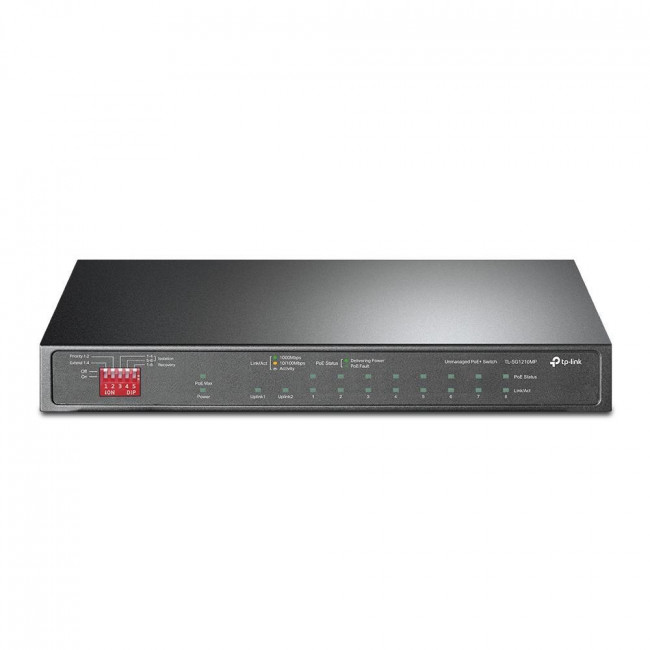 Ethernet Switch 10P 1000Mbps, PoE+ & SFP TL-SG1210MP V2.6 TP-LINK