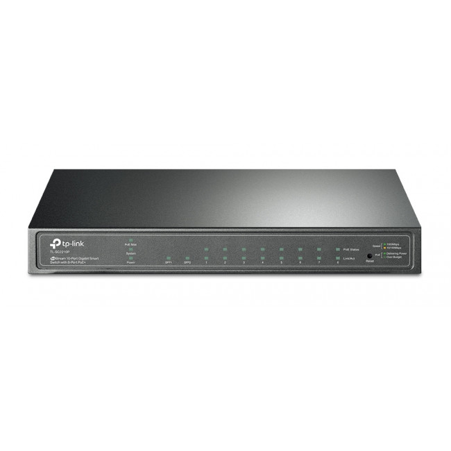 Ethernet Switch 10P 1000Mbps, PoE+ & SFP TL-SG1210P V3.0 TP-LINK