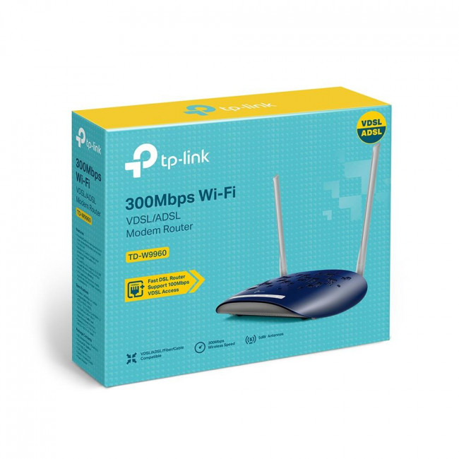 Router VDSL/ADSL 300Mbps TL-W9960 V1.2 TP-LINK