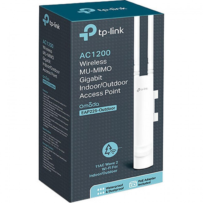 Access Point Dual Band MU-MIMO AC1200 EAP225-Outdoor V3.0 TP-LINK