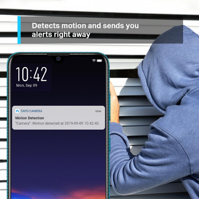 Κάμερα Pan/Tilt Wi-Fi 1080p, Με Φακό 4mm Tapo C200 V5.0 TP-LINK