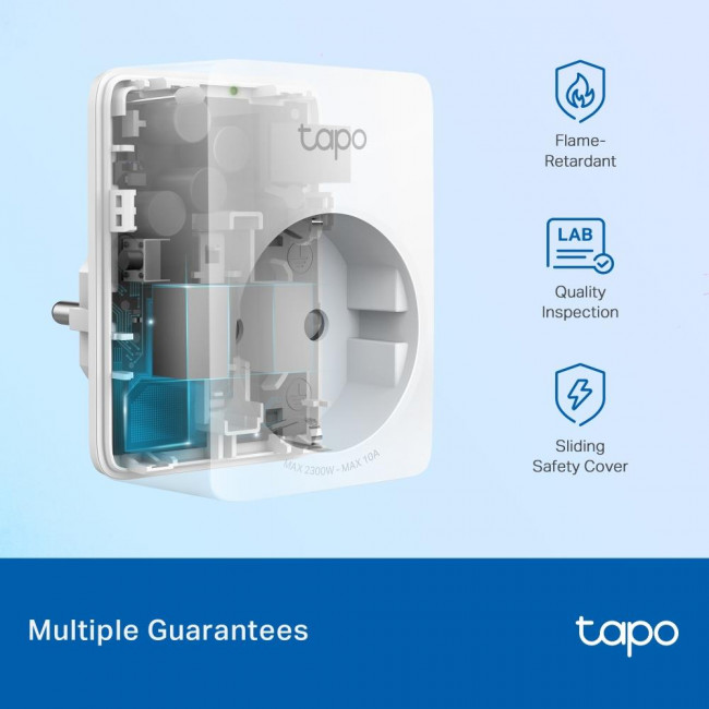 Αντάπτορας Ρεύματος Wi-Fi Matter TAPO-P100M V1.0 TP-LINK