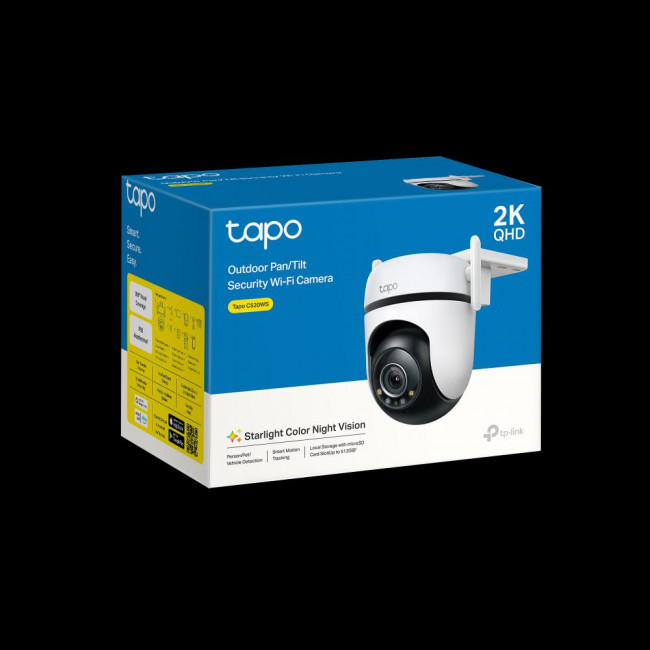 Κάμερα Pan/Tilt Wi-Fi 4MP QHD , Με Φακό 3.18mm Tapo C520WS V2.0 TP-LINK