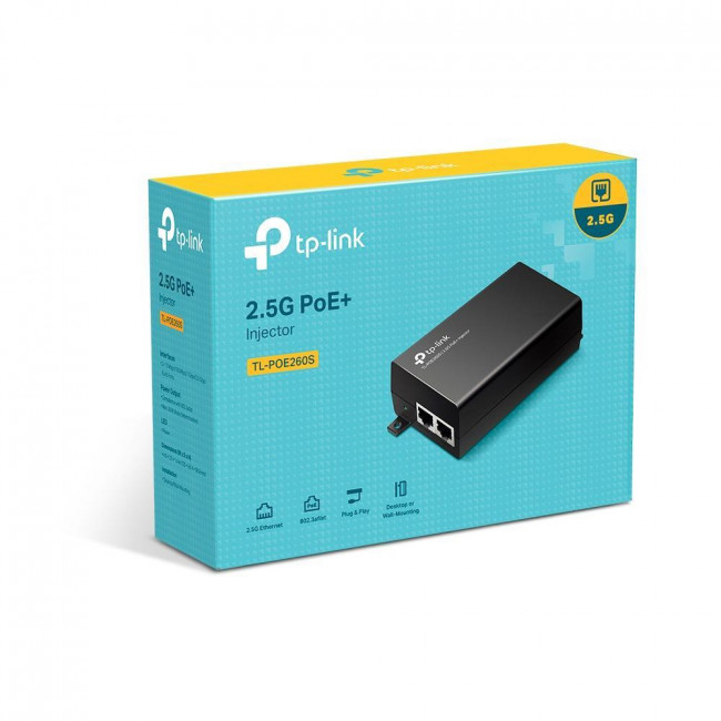 PoE+  Injector 48V(max) 30W V1.0 TL-POE260S TP-LINK