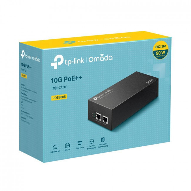 PoE++  Injector 48V(max) 90W V1.0 TL-POE380S TP-LINK