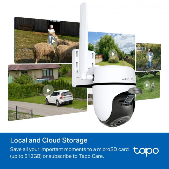 Κάμερα Pan/Tilt 4G LTE 1080p , Με Φακό 3,17mm Tapo C501GW TP-LINK