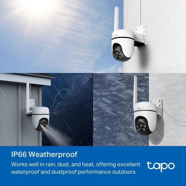 Κάμερα Pan/Tilt 4G LTE 1080p , Με Φακό 3,17mm Tapo C501GW TP-LINK