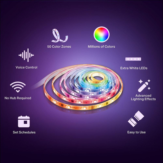 Ταινία LED 5m 13W RGB+Tunable White WiFi Tapo L930-5 V1.2 TP-LINK