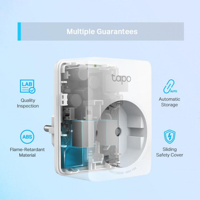 Αντάπτορας Ρεύματος Wi-Fi TAPO-P100 V2.0 TP-LINK