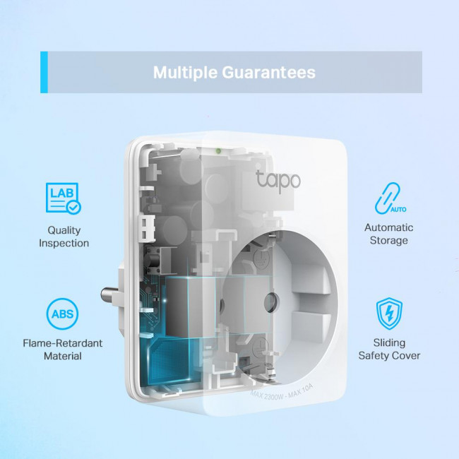 Αντάπτορας Ρεύματος Wi-Fi TAPO-P100 V2.0 TP-LINK