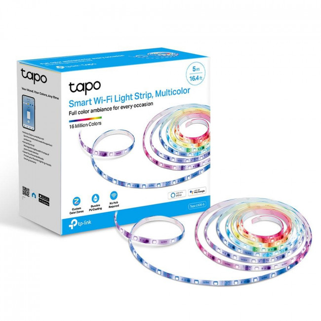 Ταινία LED 5m 20.5W RGB+Tunable White WiFi Tapo L920-5 V1.2 TP-LINK