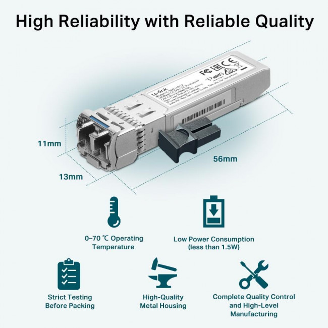 SFP Module 10Gbase SingleMode LC SM5110-LR TP-LINK