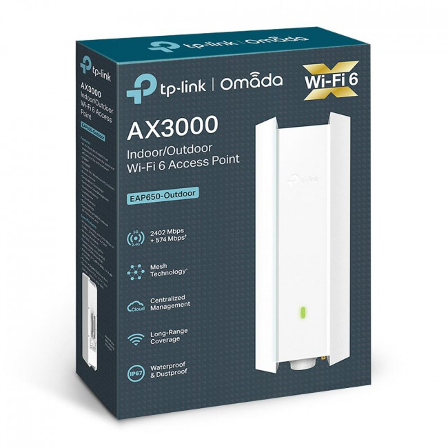 Access Point MU-MIMO AX3000 EAP650-Outdoor V1.0 TP-LINK