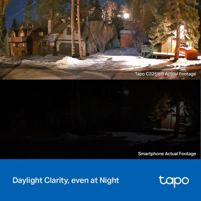 Κάμερα Bullet WiFi 4MP QHD Outdoor,Με Φακό 4.1mm Tapo C325WB V2.0 TP-LINK