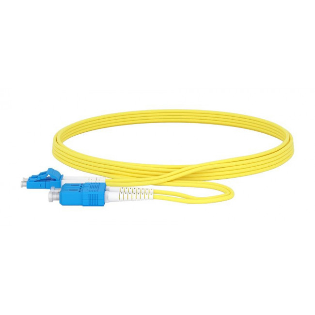Οπτικό Patch Cord Duplex LC(UPC)/SC(UPC) 2mt SingleMode OS2 LCSC062DT LG ΟΡΤΙC