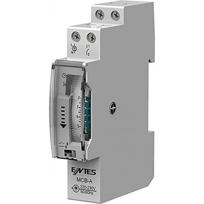 Χρονοδιακόπτης Ημερήσιος Με Εφεδρεία M4415 MCB-A ENTES