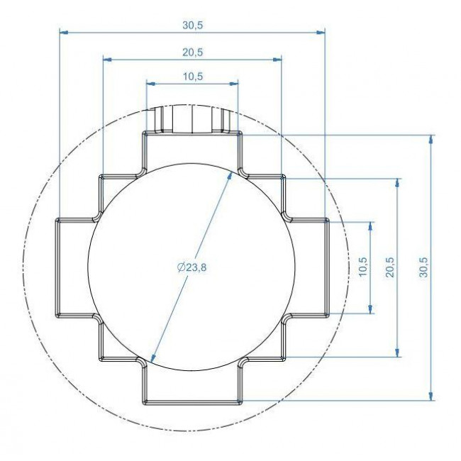 Μετασχηματιστής Έντασης 150/5A ΕΝΤ.Α30ΜΝ M4676 ENTES