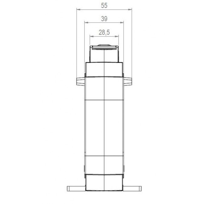 Μετασχηματιστής Έντασης 2500/5A ΕΝΤ.Α80 M4739 ENTES