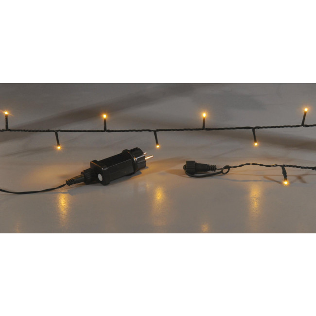 Σειρά Με 300 Λαμπάκια LED Θερμά Πράσινο Καλώδιο Και Πρόγραμμα