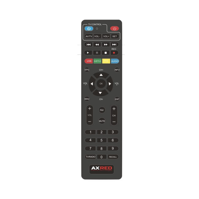 Δέκτης Επίγειας Τηλεόρασης DVB-T2 T90NG AXRED