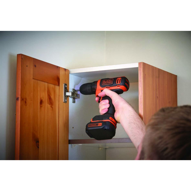 Δραπανοκατσάβιδο 10.8V 1.5Ah BDCDD12-QW BLACK&DECKER