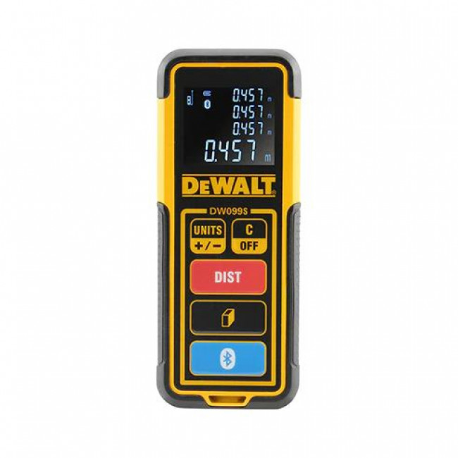Μετρητής Αποστάσεων Με Laser 30mt Bluetooth® DW099S-XJ DEWALT
