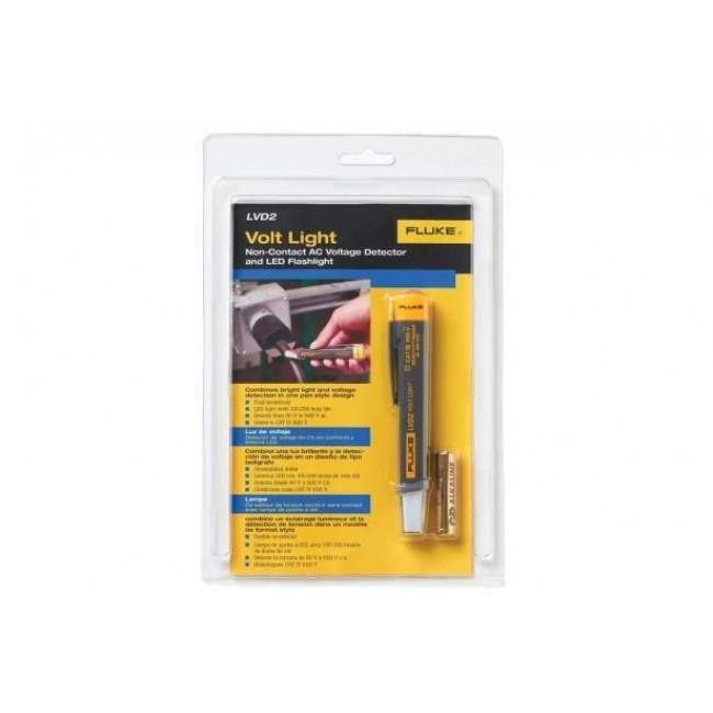 Ενδεικτικό Ανίχνευσης Τάσης Με Φακό 90V - 600V CAT.IV LVD2 FLUKE