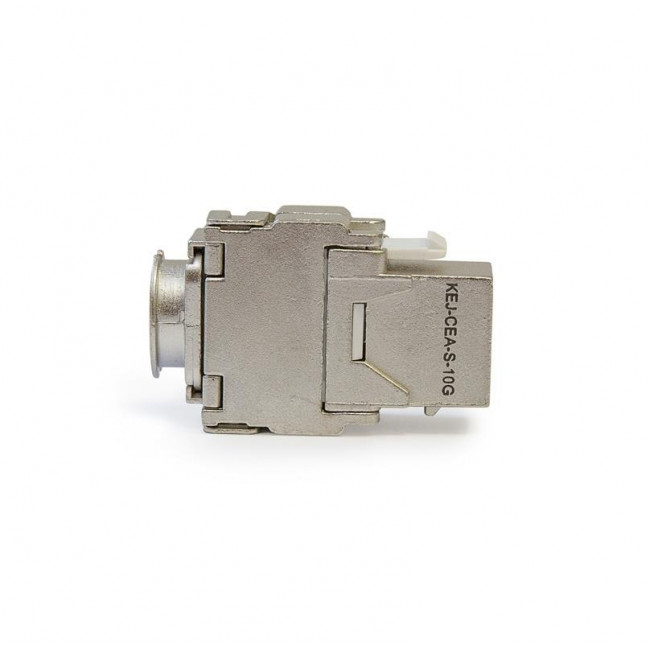 Keystone Jack Χαλκού RJ45 Cat.6A UTP shielded KEJ-CEA-S-10G KELINE